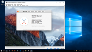 mac os el capitan iso for virtualbox